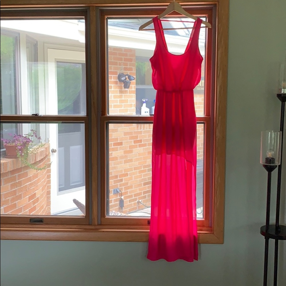 Lush NWOT Fuschia pink dress